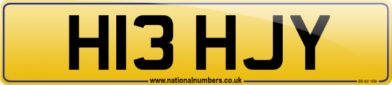 H13 HJY
