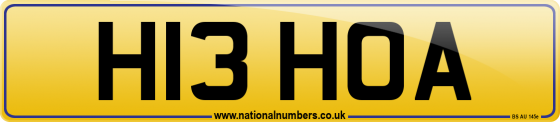 H13 HOA