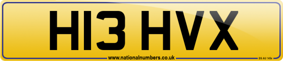 H13 HVX