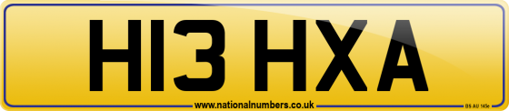 H13 HXA