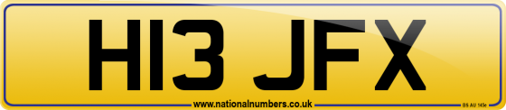 H13 JFX