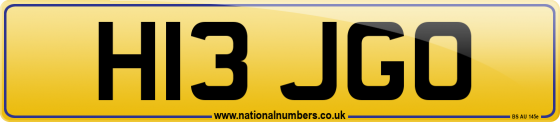 H13 JGO