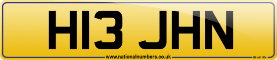 H13 JHN