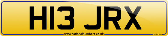H13 JRX