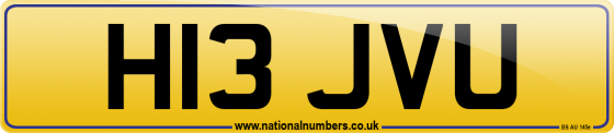 H13 JVU