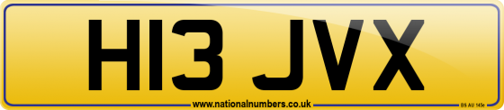 H13 JVX
