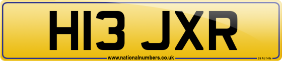 H13 JXR