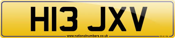 H13 JXV