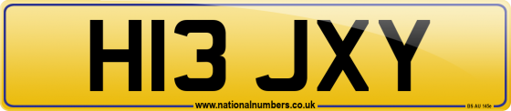 H13 JXY