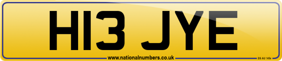 H13 JYE