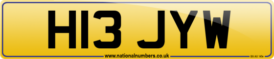 H13 JYW