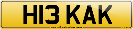 H13 KAK