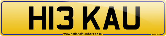 H13 KAU