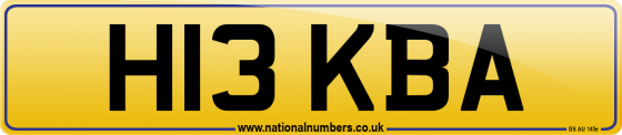 H13 KBA