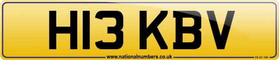 H13 KBV