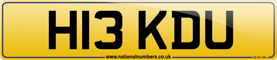 H13 KDU