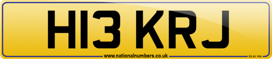 H13 KRJ