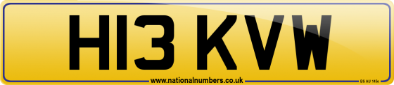 H13 KVW
