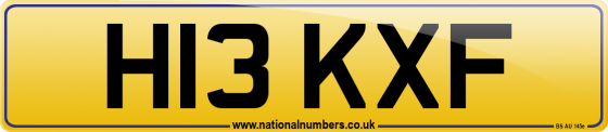 H13 KXF
