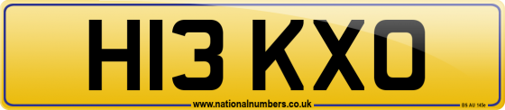 H13 KXO