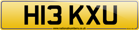 H13 KXU