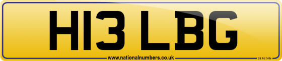 H13 LBG