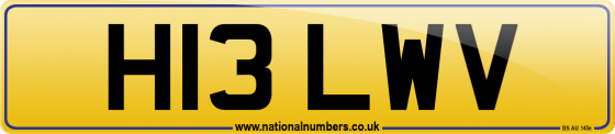 H13 LWV