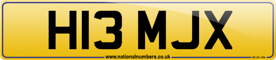H13 MJX