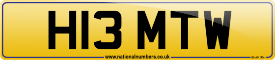 H13 MTW