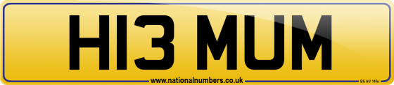 H13 MUM