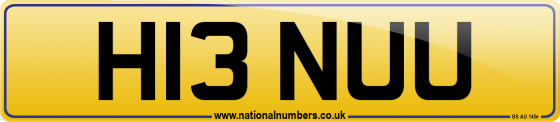 H13 NUU
