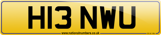 H13 NWU