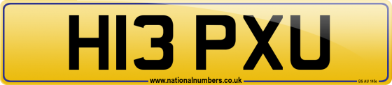 H13 PXU