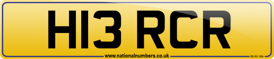 H13 RCR