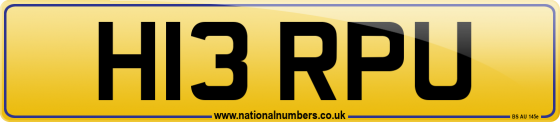 H13 RPU