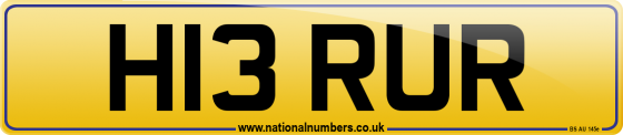 H13 RUR