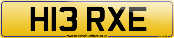 H13 RXE