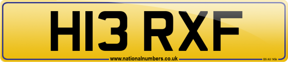 H13 RXF