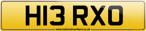 H13 RXO