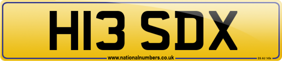 H13 SDX