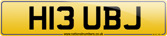 H13 UBJ