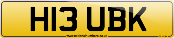 H13 UBK