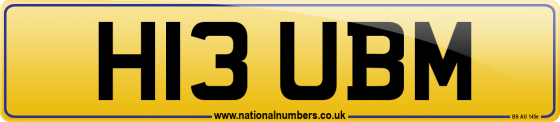 H13 UBM