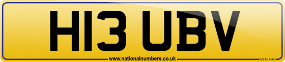 H13 UBV
