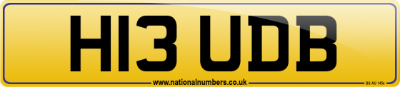 H13 UDB