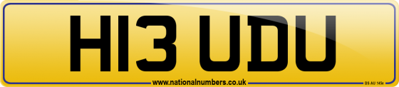 H13 UDU