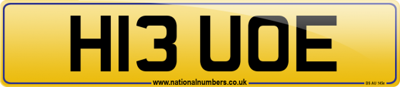 H13 UOE