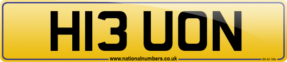 H13 UON