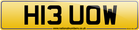 H13 UOW