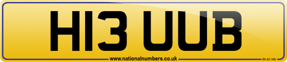 H13 UUB